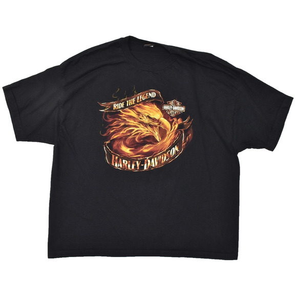 Vintage Harley-Davidson Phoenix Ride The Legend T-Shirt Men's Size 3XL Whiskey R - Picture 1 of 8